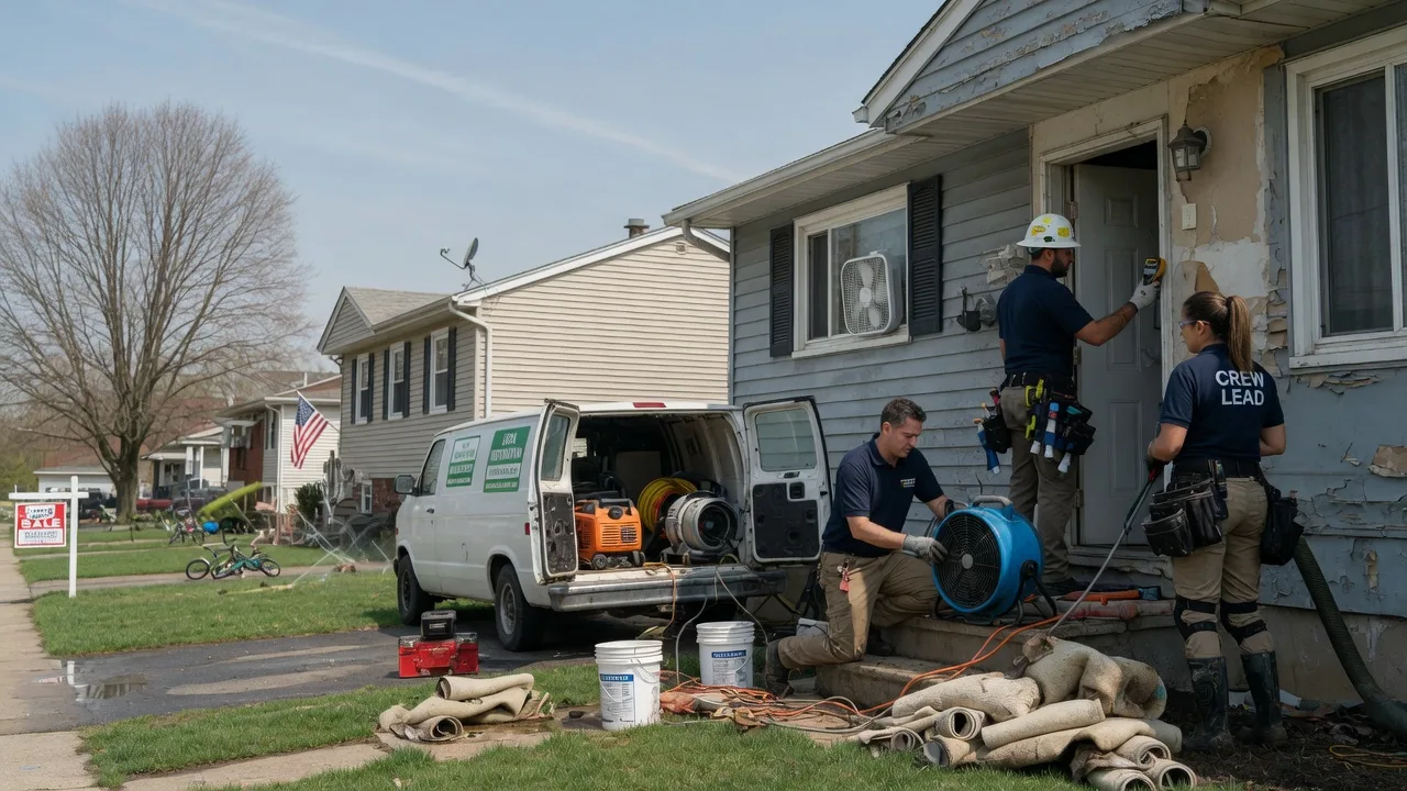 Flood Cleanup in Cloutierville, LA near me