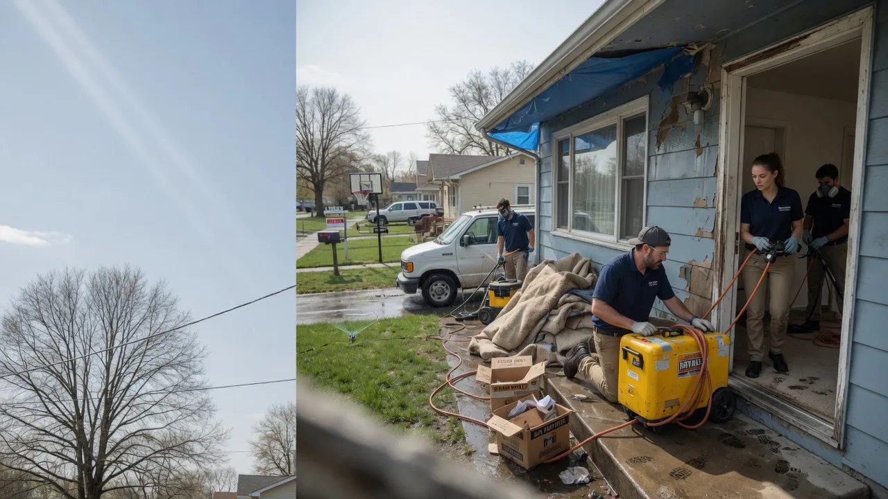 Basement Flood Cleanup in Cloutierville, LA near me